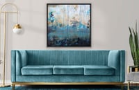 لوحة جدارية تجريدية رقم F23-23