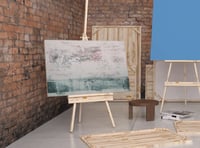 لوحة جدارية تجريدية رقم GMN200