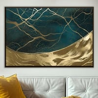 لوحةخطوط الذهب .