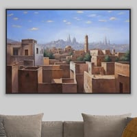 لوحة إطلالة شوق-لوحات تراثية.