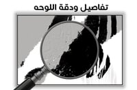 لوحة جدارية تجريدية رقم F23-43