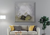 لوحة جدارية تجريدية رقم GMN121