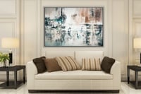 لوحة جدارية تجريدية رقم GMN193