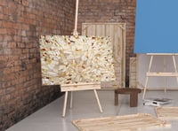 لوحة جدارية تجريدية رقم GMN98