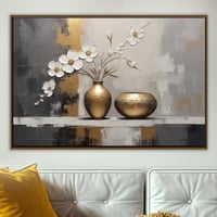 لوحة أصايص الذهب لوحة طبيعة.