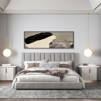 لوحة الاكليل لوحات جدارية بيج واسود