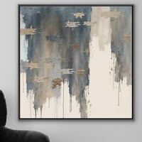 لوحة إنسياب لوحة تجريدية أنيقة