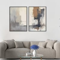 لوحة ابواب الصمت لوحات فنية تجريدية