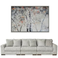 لوحة أغصان لوحة طبيعة.