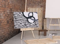 لوحة جدارية تجريدية رقم F23-50