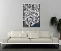 لوحة جدارية تجريدية رقم GMN134