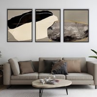 لوحة الاكليل لوحات جدارية بيج واسود