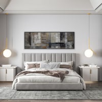 لوحة رواج لوحة فنية باللون البني