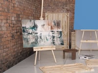 لوحة جدارية تجريدية رقم GMN193