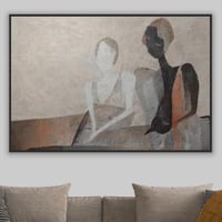 لوحة الأميرة لوحات جدارية تجريدية