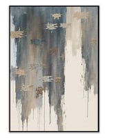 لوحة إنسياب لوحة تجريدية أنيقة