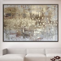 لوحة شظايا ذهب