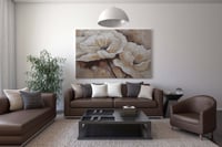 لوحة اللوجين-لوحات جدارية ورد.