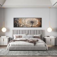 لوحة زهرة الإنتظار لوحة طبيعة.