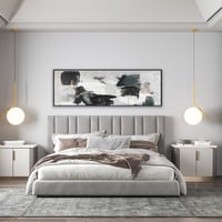 لوحة شتات لوحة جدارية ابيض واسود