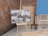 لوحة جدارية تجريدية رقم GMN32