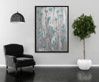 لوحة رذاذ السماء .