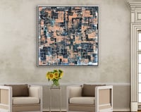 لوحة جدارية تجريدية رقم GMN172