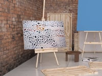 لوحة جدارية تجريدية رقم GMN30