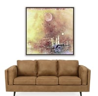 لوحة جدارية تجريدية رقم F23-190