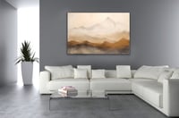 لوحة ضباب-لوحات طبيعة.