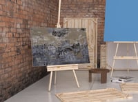 لوحة جدارية تجريدية رقم GMN201