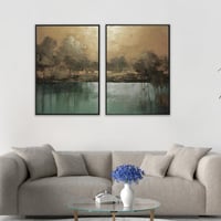 لوحة حدود الشوق لوحة طبيعة.