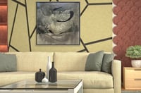 لوحة جدارية تجريدية رقم F23-198