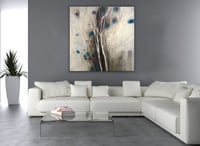 لوحة نبض الخفاء-رسم تجريدي من الطبيعة.