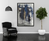 لوحة جدارية تجريدية رقم GMN155