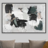 لوحة شتات لوحة جدارية ابيض واسود