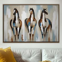 لوحة دلع خيول-لوحة خيول فخمة .