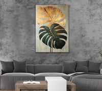 لوحة أوراق الموز-لوحات طبيعة.