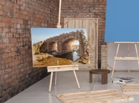 لوحة جسور-لوحات طبيعة.