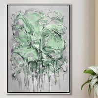 لوحة ابتهاج-لوحات جدارية ورد.