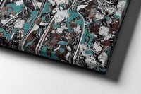 لوحة جدارية تجريدية رقم GMN187