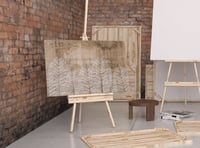 لوحة جدارية تجريدية رقم F23-66