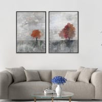 لوحة وقت الوداع-لوحة طبيعة.