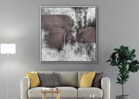 لوحة جدارية تجريدية رقم GMN55