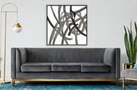 لوحة جدارية تجريدية رقم F23-40