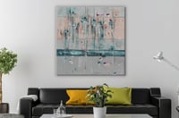 لوحة جدارية تجريدية رقم GMN132