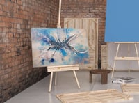 لوحة جدارية تجريدية رقم GMN34