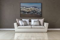 لوحة تموج تجريدية