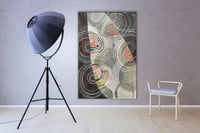 لوحة جدارية تجريدية رقم GMN127