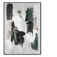 لوحة شتات لوحة جدارية ابيض واسود